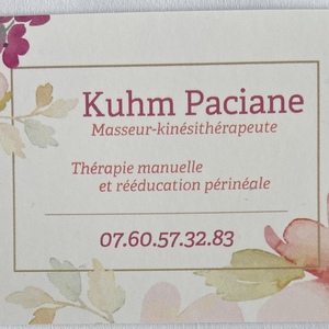 Paciane KUHM Alteckendorf, , Périnéologie Féminine, Prise en charge des femmes en Pré & Post Partum