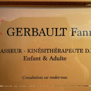 Fanny GERBAULT Contres, , Orthopédie Pédiatrique – torticolis congénital, plagiocéphalie